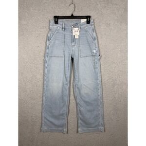 American Eagle Dreamy Drape Super High-Rise Baggy Wide Leg Pant Size 4 ( 28x31)